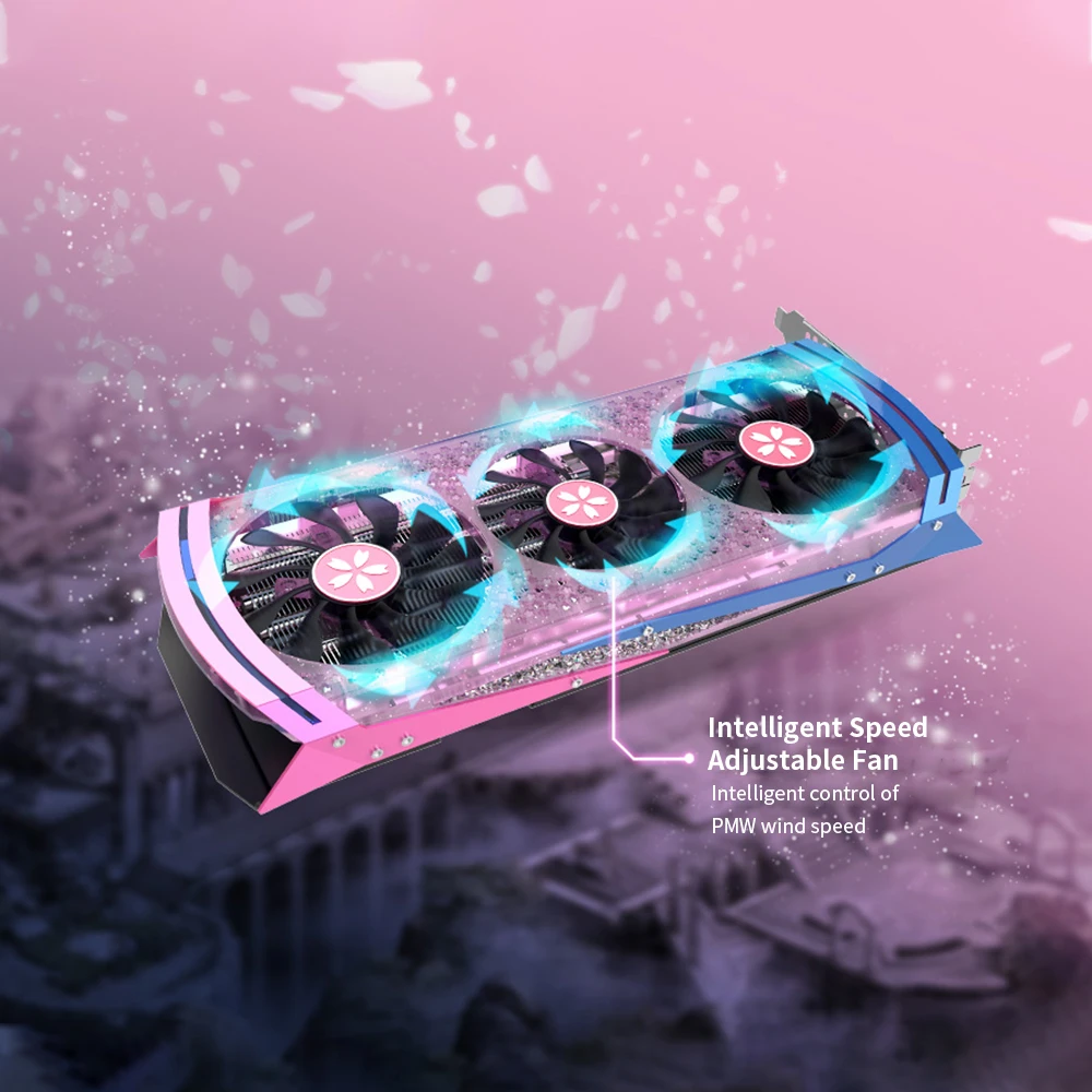 Игровая видеокарта Yeston RX5700XT 8 ГБ 2010 бит GDDR6|Графические карты| |
