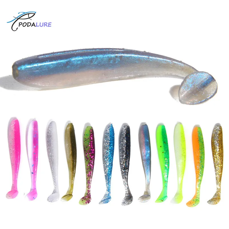 Shad мягкие приманки для рыбалки Baits 10 шт./пакет 1 8g/6 5 cm | Спорт и развлечения
