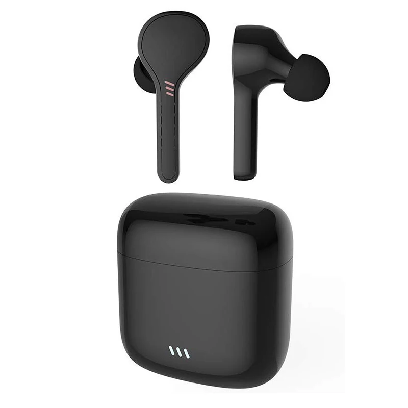 SHISUO TWS Bluetooth 5,0 Беспроводные спортивные наушники водонепроницаемые наушники с шумоподавлением для телефона Xiaomi Huwei samsung - Цвет: Black Earphone