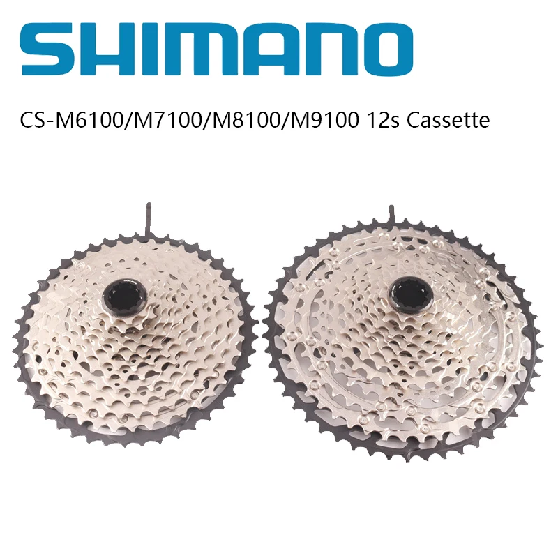 Кассета Shimano SLX M7100 DEORE M6100 XT M8100 XTR M9100 12-скоростной свободный колёс для горного