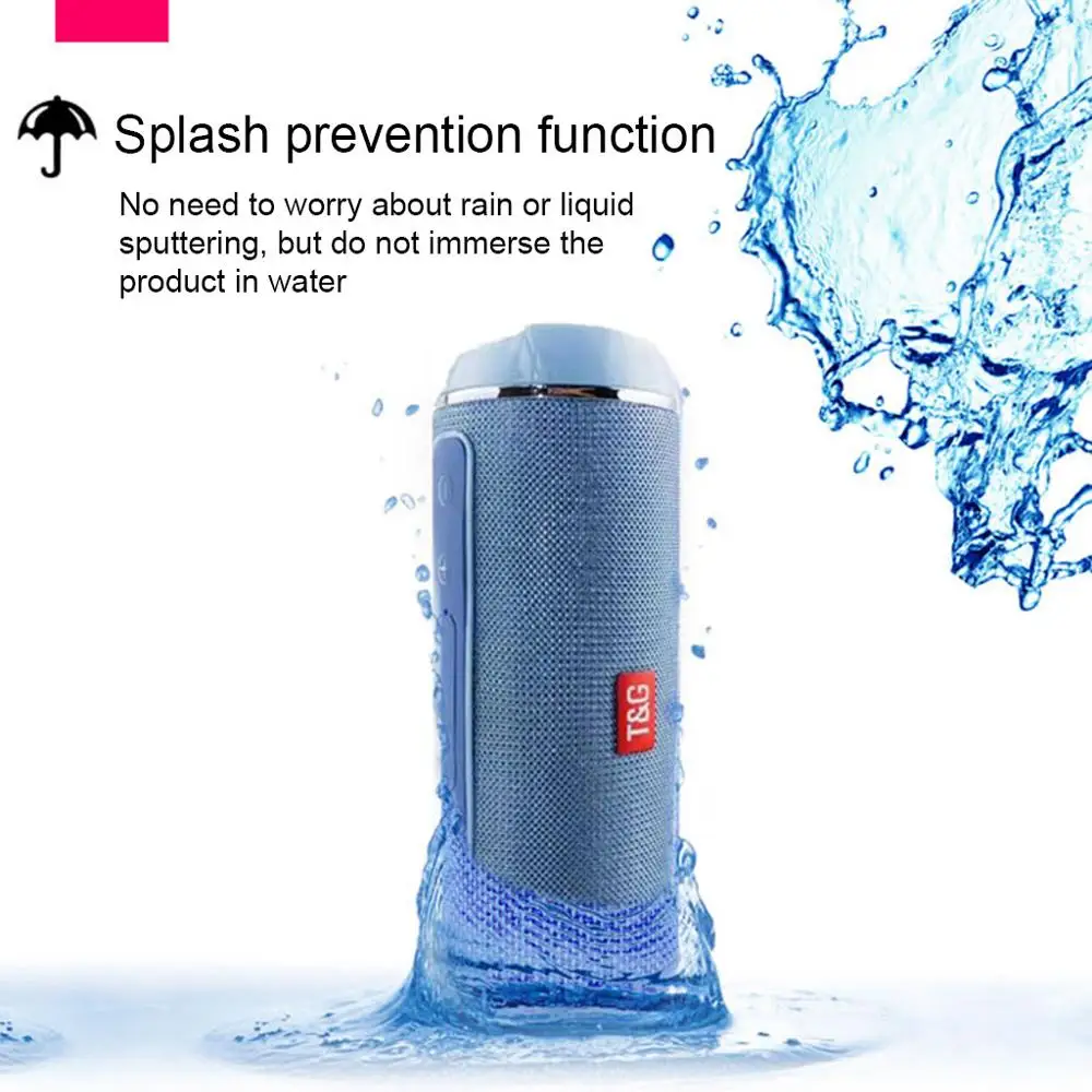 Высокомощный беспроводной bluetooth динамик 40 Вт водонепроницаемый USB стерео