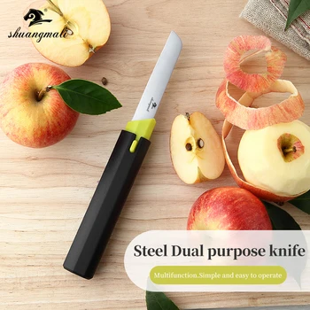 

Multifunctional Vegetable Melon Planer Paring Knife Kitchen Gadget Accessories ABS Handle Potato Peeler Fruit Peeling Knives