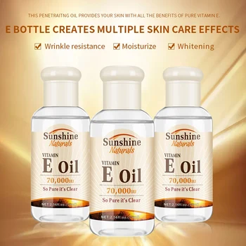 

Vitamin E Moisturizing Essential Oil To Lighten Fine Lines Freckles Firming Skin Brighten skin Colour Facial Oil
