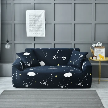 

Thumbedding Constellation Sofa Cover Flexible Stretch For Living Room Durable Comfortable 4 Seat Sofa Bed Cover Washable