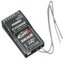 Original futaba r7008sb 8ch s. bus2 sbus fasstest 2.4g receptor para 14sg/18mz/18sz controlador de rádio rc brinquedos diy