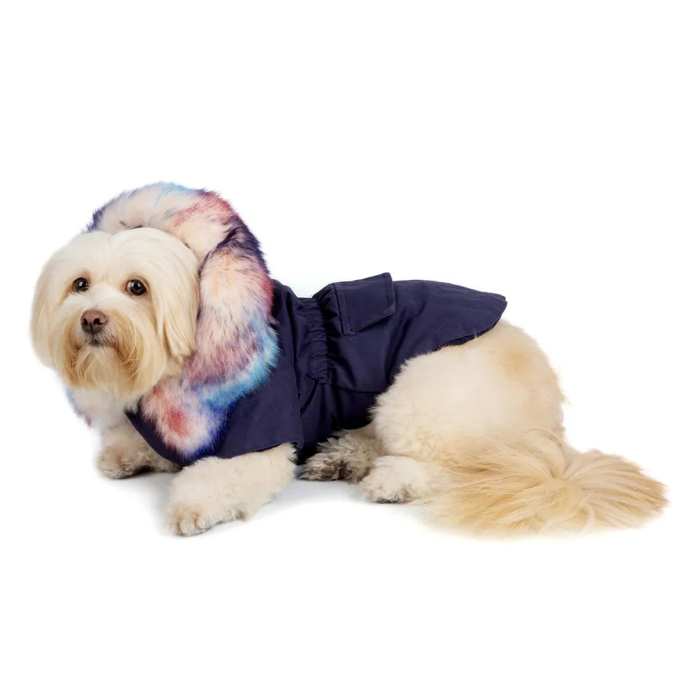 fur collar dog clothes (5)