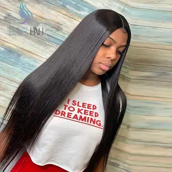 

Straight 360 Lace Frontal Wigs Remy Peruvian Human Hair Lace Wigs Pre Plucked Natural Hairline With Baby Hair 150 Density Eifini