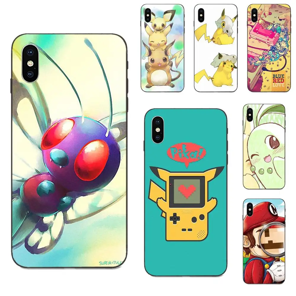 

TPU New Fashion For Xiaomi Redmi Note 3 3S 4 4A 4X 5 5A 6 6A 7 7A K20 Plus Pro S2 Y2 Y3 Retro Game Pokemons Yellow Version