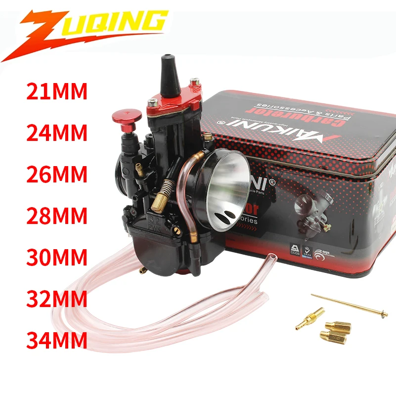 21 24 26 28 30 32 34mm Motorcycles PWK Carburetor for Mikuni MAIKUNI 2T 4T Engine Carburador Power Jet Scooter ATV Dirt Pit Bike |