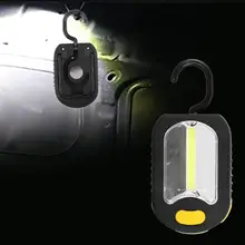 Светодиодный светильник MingRay, 3W, COB, aaa, батарея, регулируемый, магнитный, стоячий крючок, рабочий светильник, ручной, светильник-вспышка для гаража, беспроводной светильник