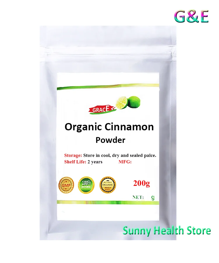 Порошок корицы высококачественный органический порошок коры Cinnamomum casasia