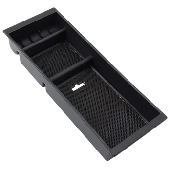 

New Black Car Center Console Glove Storage Box Fit for Ford F150 2015-2017