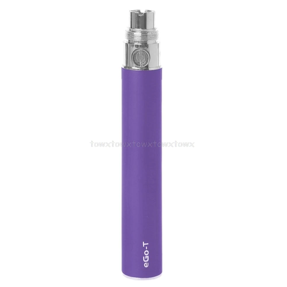 Фиолетовый Ego-T 900 мАч батарея электронная сигарета 510 нить Vape ручка для CE4 CE5 Evod H2 T3S распылитель S11 19 Прямая поставка - Цвет: Фиолетовый