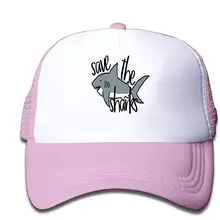 Сетчатая Кепка спасает акул. Кепка-тракер Шапки Бейсбол Шапки Регулируемый для детей ясельного возраста