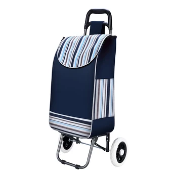 

Grocery cart small folding cart trolley portable cart home climbing stairs shopping cart old trailer