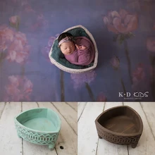 Треугольная деревянная Ретро рамка новорожденный реквизит для фотосъемки KD реквизит