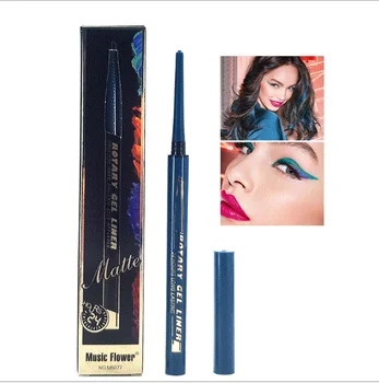 

Music Flower Matte Lasting Automatic Eyeliner Gel Waterproof Quick-drying No Blooming Non-marking Eyeliner