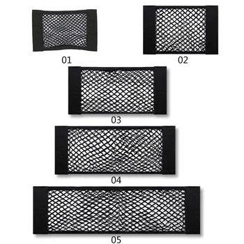 

Car Accessories Organizer Car Trunk Net Nylon SUV Auto Cargo Storage Mesh Holder Universal For Cars Luggage Nets Travel Pocket