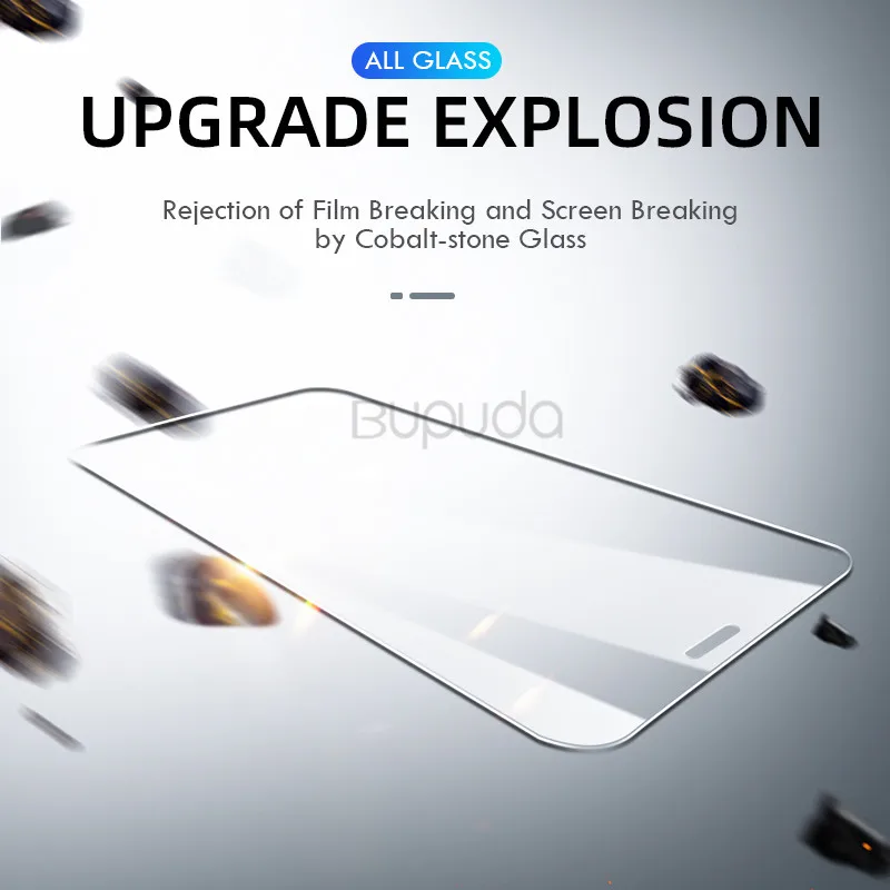 

3Pcs Protective Glass for iphone X XS XS MAX XR Screen Protector for iphone 8 7 6 plus 2.5D Tempered Glass for iphone 5 5s se