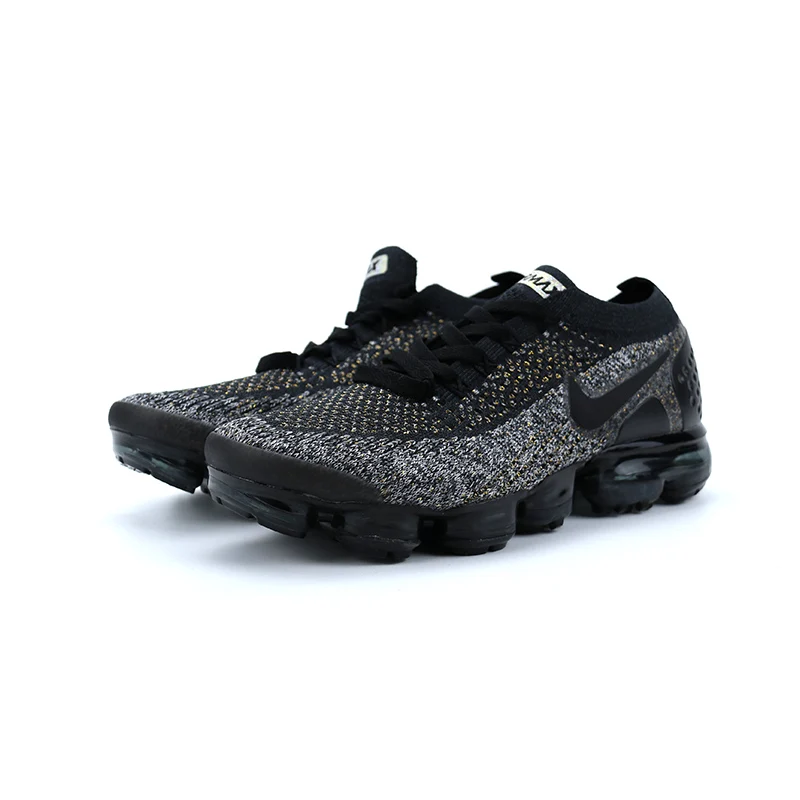 Оригинальные подлинные мужские кроссовки для бега от NIKE AIR VAPORMAX FLYKNIT 2, дышащие спортивные уличные кроссовки, хорошее качество#942842