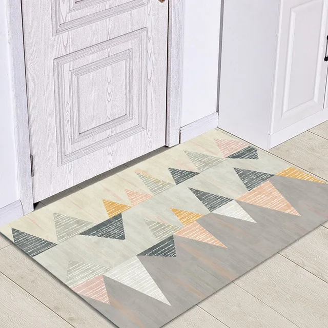 Geometric Carpet Entrance Door mat Living Room Anti-slip Carpet Absorbent Bath Mat Kitchen Rug Welcome Mats For Front Door 2