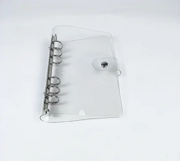 

A7 A6 A5 Transparent Loose Leaf Binder Notebook Cover NoteBook Bullet Journal Planner Office Stationery Supplies diary 2020