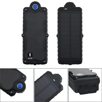

GPS Vehicle Tracker TK05S with Solar Panel&Wifi Function GPS Tracker Strong Magnet Anti Theft Tracker with Listening Function