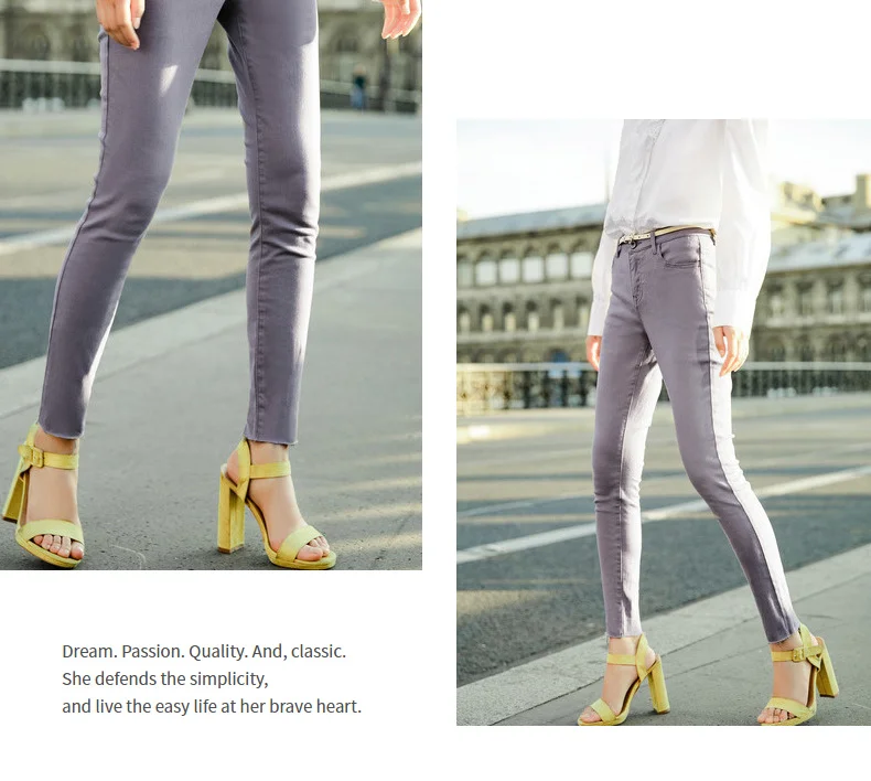 INMAN, Новое поступление, средняя высокая талия, тонкие, корейская мода, тонкие, все совпадают, женские повседневные брюки-карандаш