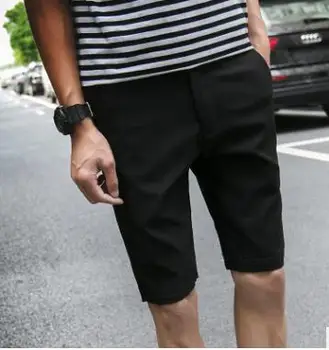 

ZNG 2020 Summer shorts Korean version of simple style pure color fashion trend street boys casual pants five minute trousers