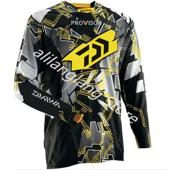 

2020 New Daiwa Professional Hiking Climbing Clothes Fishing Anti UV Anti Mosquito Breathable Quick-drying Fishing Shirt AK083