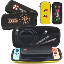 Чехол для путешествий для nintendo switch, Защитный Водонепроницаемый чехол для хранения, большая сумка с узором для nintendo Switch, аксессуары для игр