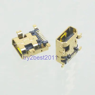DHL/EMS 50 наборов Тип B штекер Mini-USB 8Pin SMD розетка SMT Паяные соединители 2 шт.-C1