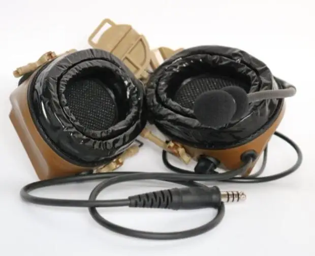 TAC-SKY COMTAC III helmet bracket silicone earmuff version outdoor sports noise reduction pickup military tactical headset CB