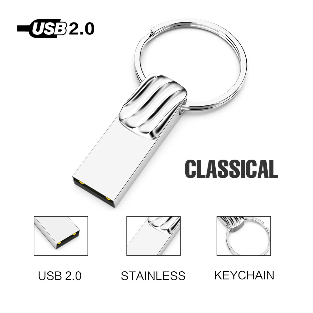Новая модель Usb флеш-накопитель 128GB Водонепроницаемый U Диск флеш-накопитель Флешка Мода USB 2,0 Горячая Распродажа