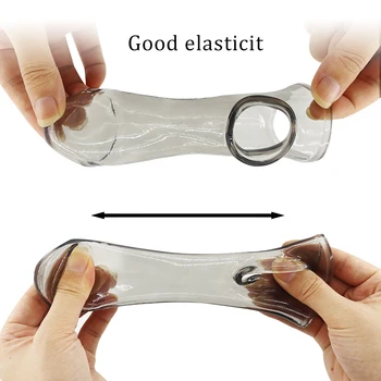 EXVOID Reusable Silicon Condom G-spot Massage Penis Sleeve Cocks Extender Dildo Enlargement Sex Toys For Men Sex Shop 4
