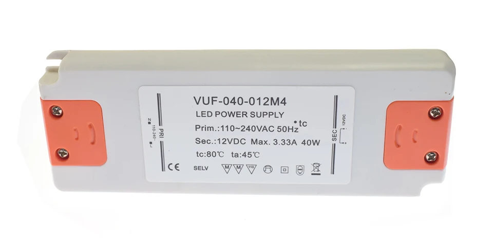 110V 220V светодиодный драйвер постоянного напряжения 12V DC 40W Трансформатор низкая пульсация для светодиодная индикаторная лампа полоса потолочный источник питания лампы