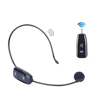 

Wireless Microphone Headset Mic for Voice Amplifier Speaker Teaching Tour Guide