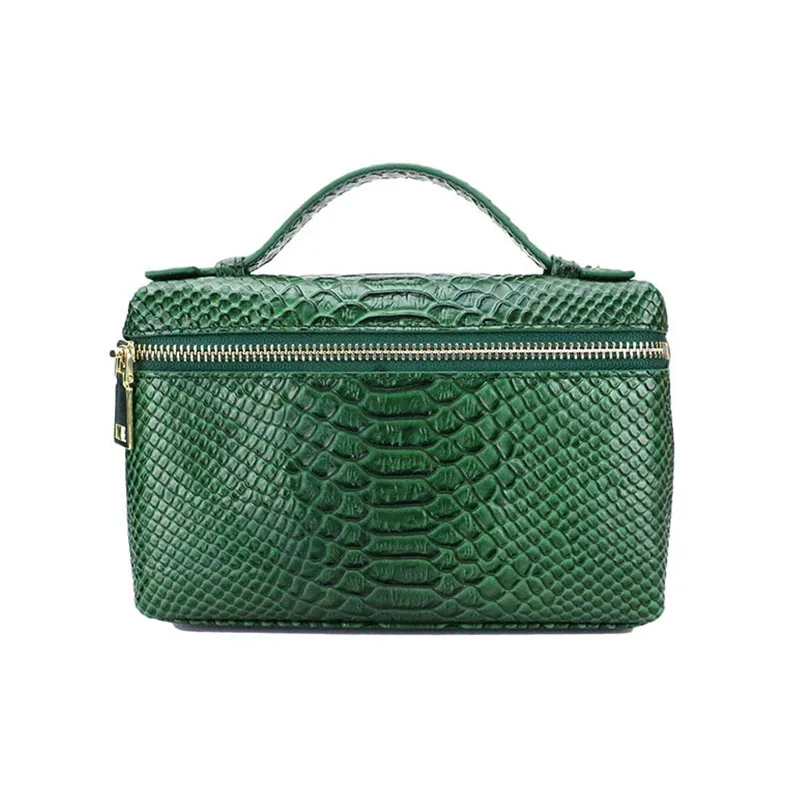 Модный индивидуальный сервис Маленькая кожаная сумка клатч с узором питона