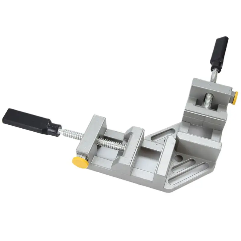 

90 Degree Corner Clamp Right Angle Clamp Aluminum Alloy Made Adjustable Swing Jaw Corner Clamp Woodworking Vice Wood Metal