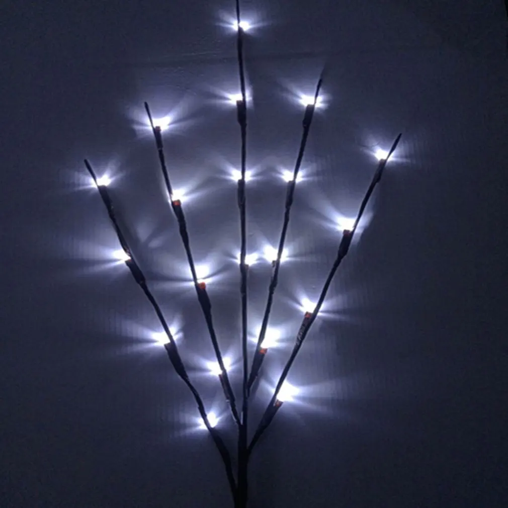 

20 LED String Light Simulation Branch Fairy Light Holiday Party Glowing Tool Home Outdoor Wedding Christmas Birthday Decor