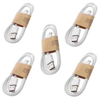

Wholesale price 500pcs White Black 1m 3FT OD 3.4MM Micro V8 usb data sync charger cable adapter for samsung s3 s4 s6 blackberry