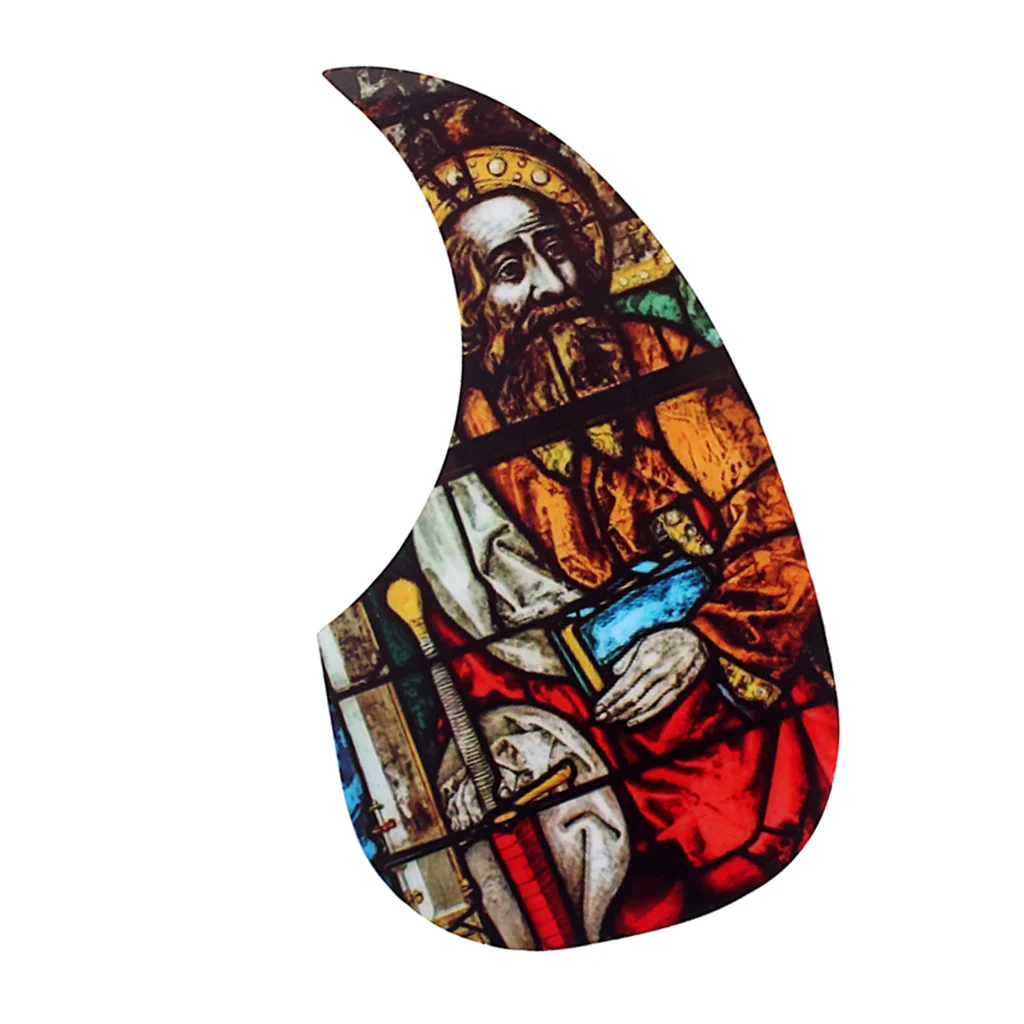 Acoustic Guitar Pickguard Pick Guard Scratch Plate Self adhesive Pickguard for Acoustic Guitar