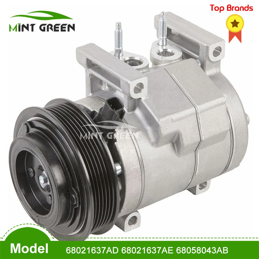 

RS18 compressors for air conditioning For Dodge Charger Challenger V6 3.6L 3.6 68021637AD 68021637AE 68058043AB