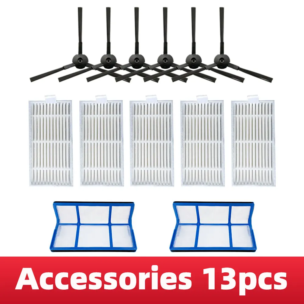 Compatibile Con L'Aspirapolvere Ariete 2711 / 2712 / 2713 / 2717 / 2718 / Briciola Xclean Pro / Evolution - Spazzola Laterale, Filtro, Pezzo Di Ricamb