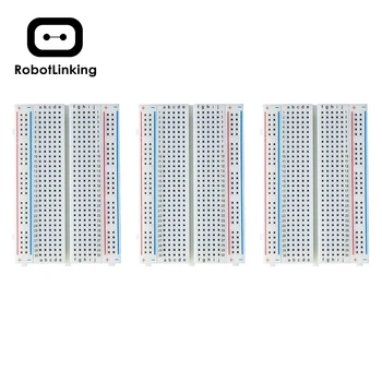 

3PCS 400 tie-points breadboard, 4 power rails for Arduino Jumper Wire