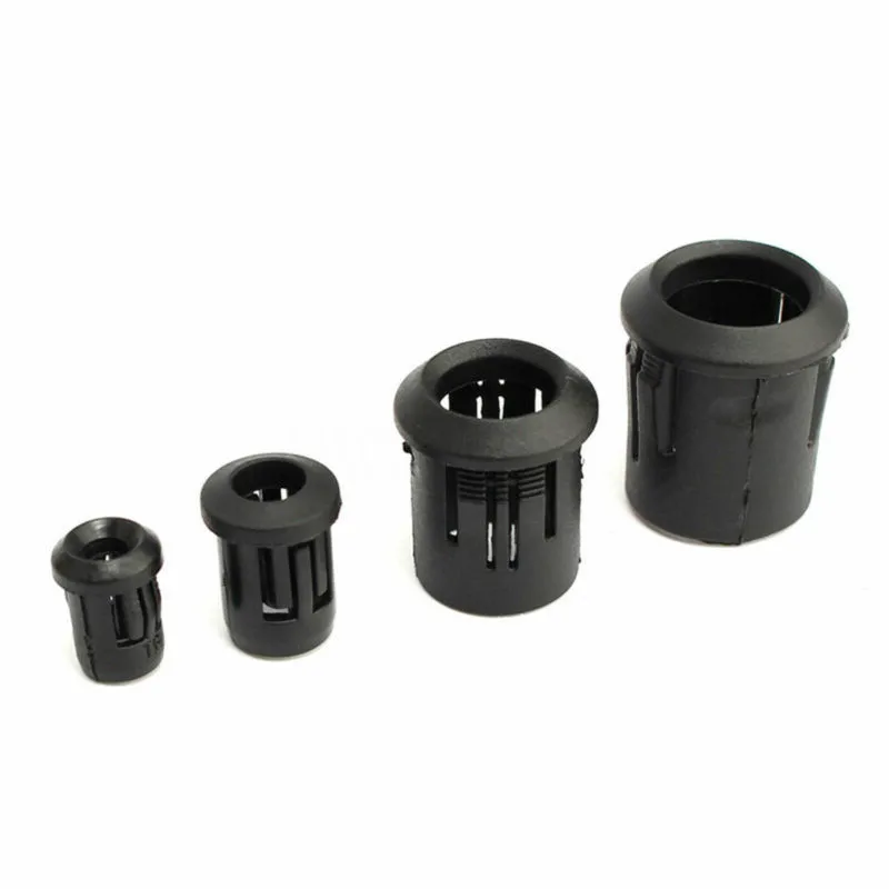 LED Lamp holder 3mm 5mm 8mm 10mm LED black Plastic Shell for LED Lamp light diode Pre-wired Holder Black Clip Bezel Socket Mount