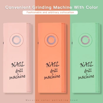 

New Manicure Pedicure Tool Set Nail Polisher Remove Gel Nail Polish Acryl Portable Electric Nail Drill Machine Maquillaje
