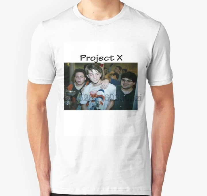 Мужская футболка проект X Футболка Slim Fit wo тройники топ | одежда