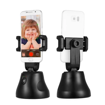 

Smart Selfie Stick 360° Horizental Object Tracking Face Tracking with Phone Mount 1/4 Thread for Android iPhone Smartphones Vlog