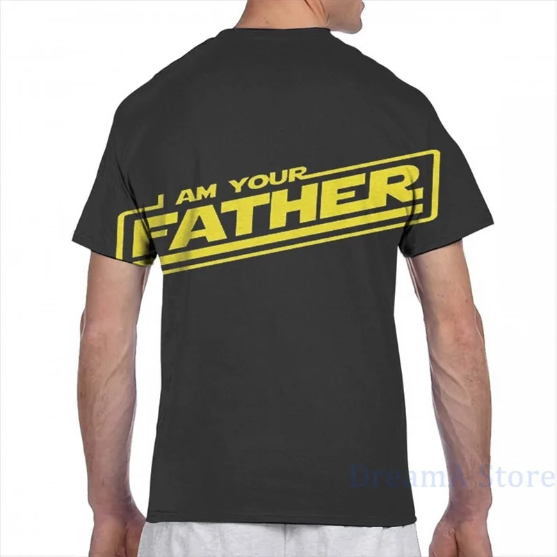 Мужская/женская футболка с принтом I am Your Father Day 2017 модная со сплошным для